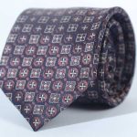 Boxed Checks Tie