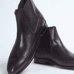 Coffee brown chelsea boots